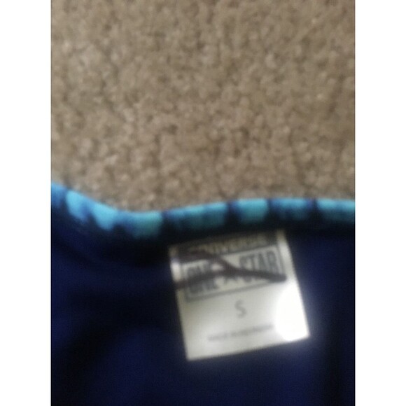 Converse One Star Women's Color Block Swim Bikini Bottom Size S Blue - Picture 4 of 6